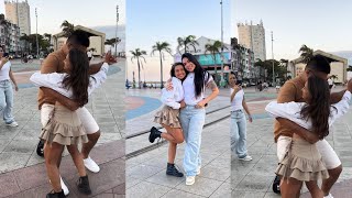 Dançando Com Pessoas Aleatórias No Marco Zero Em Recife/ Vitória Freitas