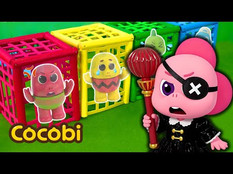 Prison Escape of Color Hunter Princess! + and More | Color Videos For Kids | Cocobi