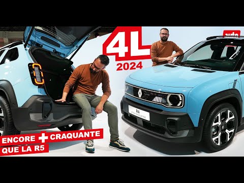 Renault 4 E-Tech Electric : contact avec la 4L des temps modernes