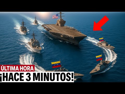 Venezuela intentó BLOQUEAR al grupo de ataque de portaaviones de la Marina de EE  UU  — GRAN ERROR