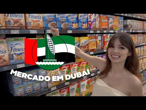 TOUR EXCLUSIVO: Dentro de um supermercado em DUBAI!