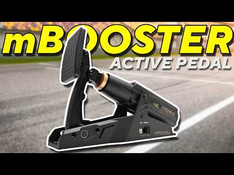 A Game Changer! mBooster Active Pedal Moza Racing