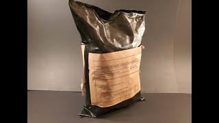 2022 French First Strike Ration 24 Hour Advanced Gourmet Combat MRE Tasting Test