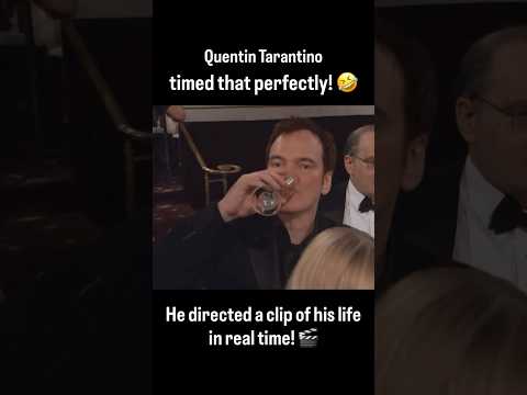 He took a sip just incase… 🤣 #quentintarantino #benaffleck #django #jamiefoxx #funnyshorts