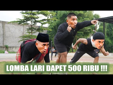 LOMBA LARI LAWAN BOCIL MASJID DAPET 500RB !! || PRO VS PUBLIC !!