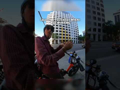 The business is dying… #bikingdeliveries #viral #delivery #ebike #bike #doordash #ubereats