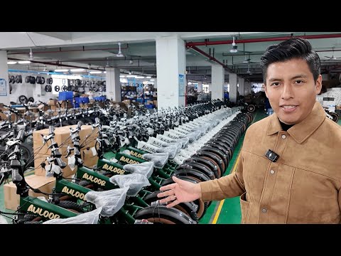 Descubrí las fábricas CHINAS de bicicletas ELÉCTRICAS