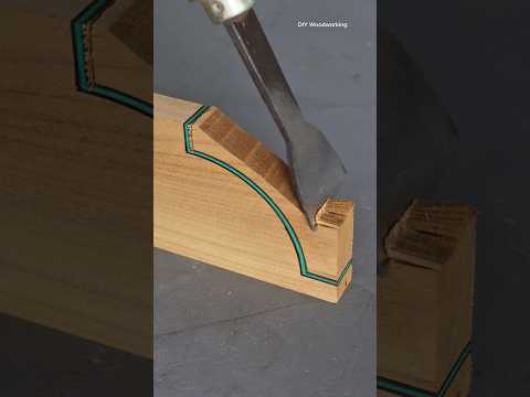 Handcrafted wood processing methods #tools #asmr