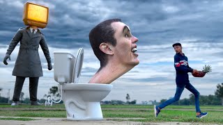 Skibidi Toilet In Real Life #skibiditoilet