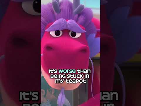 Dragon stuck in traffic #wishdragon