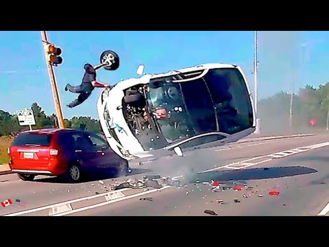 Dangerous Moments Idiot Truck, Heavy Equipment Driving Fail | Total Idiot Truck & Car Compilation #9