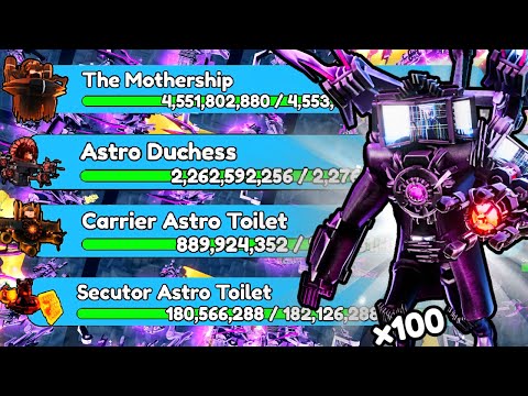 SHINY JUGGERNAUT TITAN TV vs EVERY BOSS!! (Toilet Tower Defense)