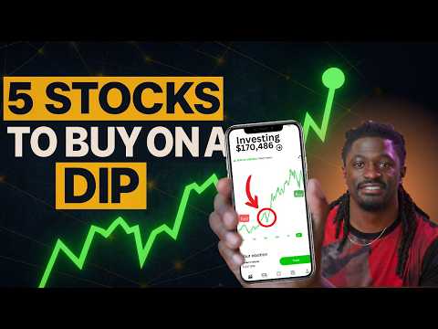 5 Stocks to BUY on a TARIFF PULLBACK