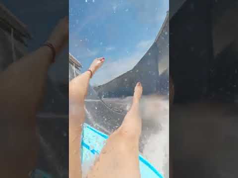 Giant Metal Double Half Pipe! ??