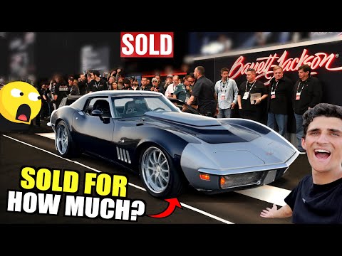 You Won't Believe What Our LS7 1969 Corvette SOLD For at Barrett Jackson Auction!