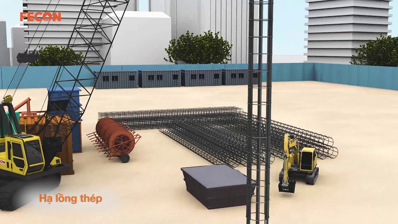 [Xử lý nền] - Công nghệ cọc khoan nhồi có phụt vữa thân cọc