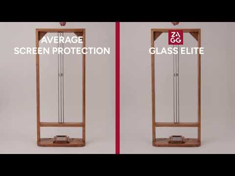 ZAGG Glass Elite Ball Drop Video