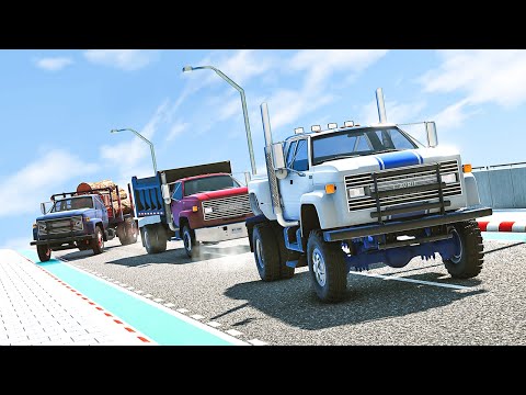 Trucks Jump 3  – BeamNG.Drive