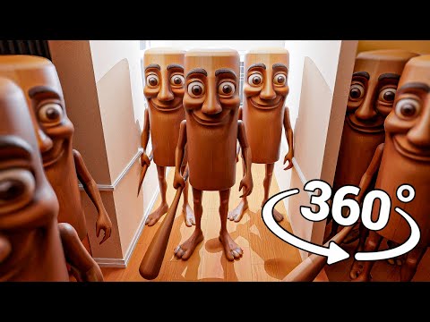 Tung Tung Tung Sahur 360° in YOUR HOUSE!