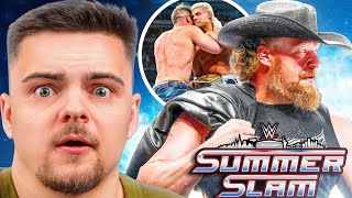 WWE SUMMERSLAM 2025 NIGHT 2 REVIEW! BROCK LESNAR RETURNS!