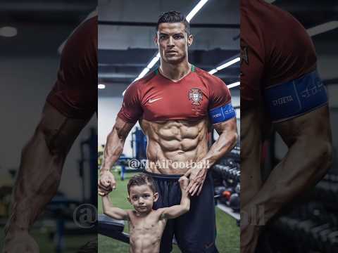 Ronaldo and The little boy : From Obese to Fit #football #ronaldo #cr7