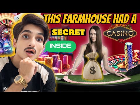 This Farmhouse Had a Secret Casino Inside 😱 || ||Casino setup tha ya trap☠️|| #funnyvideo #casino 