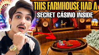 This Farmhouse Had a Secret Casino Inside 😱 || ||Casino setup tha ya trap☠️|| #funnyvideo #casino 