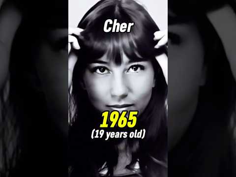 Cher through the years! How does she looks at 79? #Cher