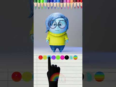 which colour is perfect cloth for #sadness 😂😮#viralvideo #insideout2 #art #shortvideoviral