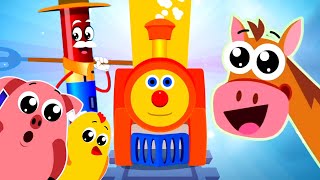 Train Ride to Old MacDonald’s Farm, Fun Kids Adventure Song