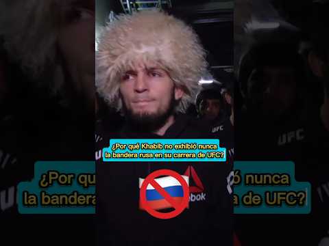 Khabib y la bandera rusa.. #ufc #ufcespañol #mma #mmaespañol #khabib #conormcgregor
