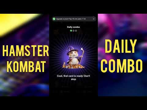 Hamster Kombat Daily Combo for 12 - 13   September