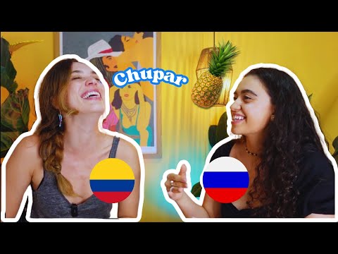 RUSA 🇷🇺 descubre expresiones COLOMBIANAS 🇨🇴: Desafío de español coloquial