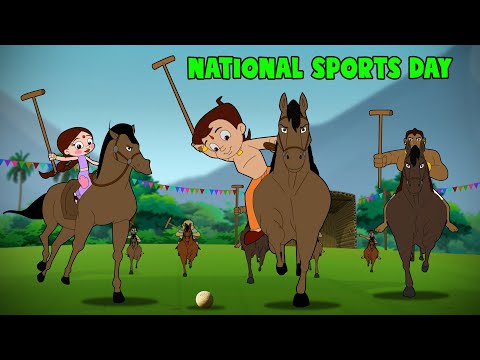 Chhota Bheem - National Sports Day | Sports Special | Cartoons for Kids in Hindi