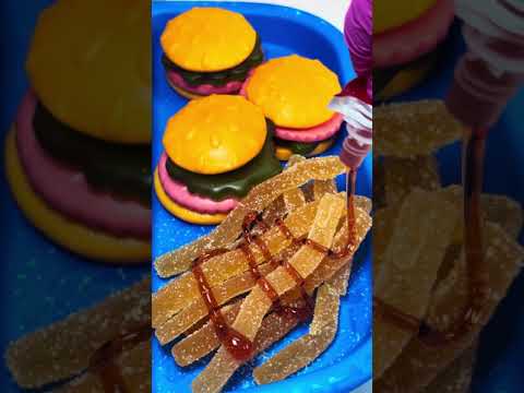 Packing School Lunch With CANDY Food🌈🍭Satisfying Video ASMR🍬 #asmr #fidgets #candyasmr