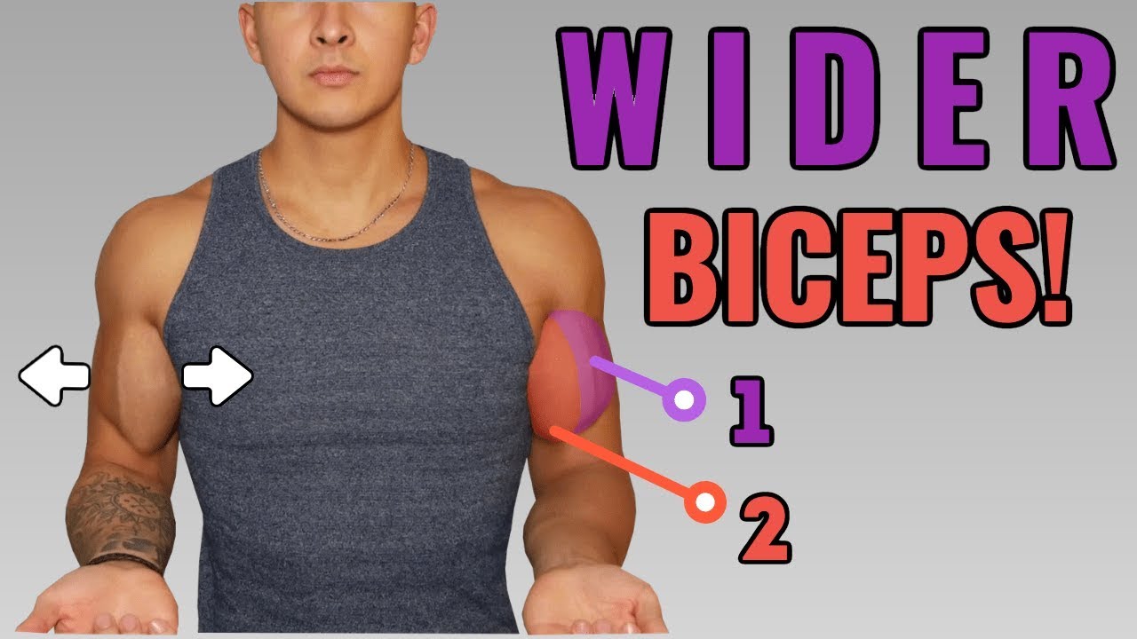 How To Get WIDER/THICKER Looking Biceps (Full Biceps Workout)