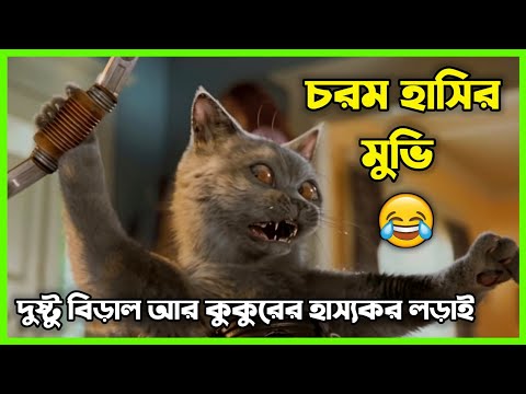 শয়তান বিড়াল যখন কুকুরদের সাথে মাইন্ড গেম খেলে 😂 Cats and Dogs 2001 Movie Explanation Haunting Bangla