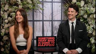 SOMETHING VERY BAD IS GOING TO HAPPEN Interview! Camila Morrone, Adam DiMarco on that finale!Netflix