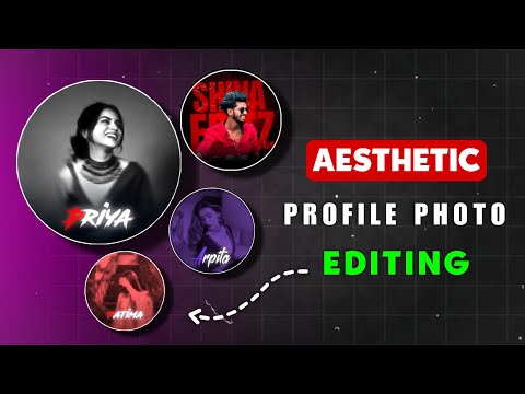 New Instagram Viral Aesthetic Profile Picture Editing | Aesthetic Dp Kaise Banaye | New Aesthetic Dp