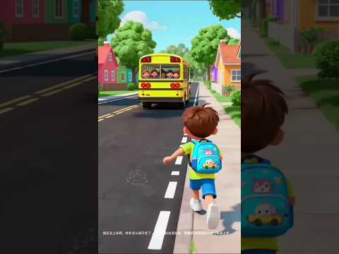 A disabled duckling helps his cat friend #DuckRescue #CuteAnimal #AnimalRescue school Bus