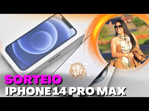 GANHADOR DA AÇÃO DO IPHONE 14 PRO MAX