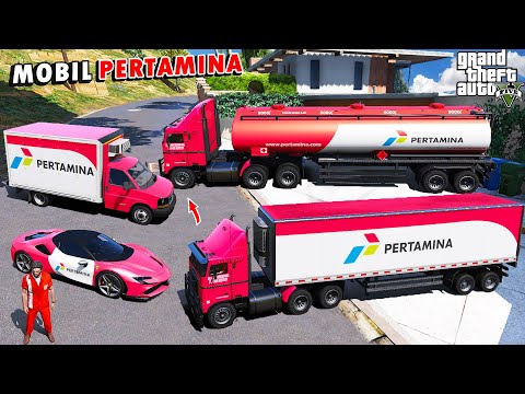 KERJA DI PERTAMINA !! AKU DISURUH KOLEKSI SEMUA TRUK PERTAMINA di GTA 5