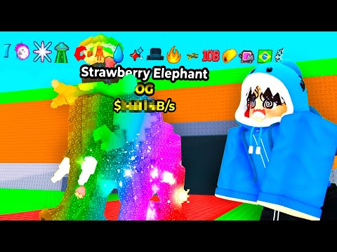 CRIEI O BRAINROT MAIS FORTE COM TODAS AS MUTAÇÕES - STRAWBERRY ELEPHANT