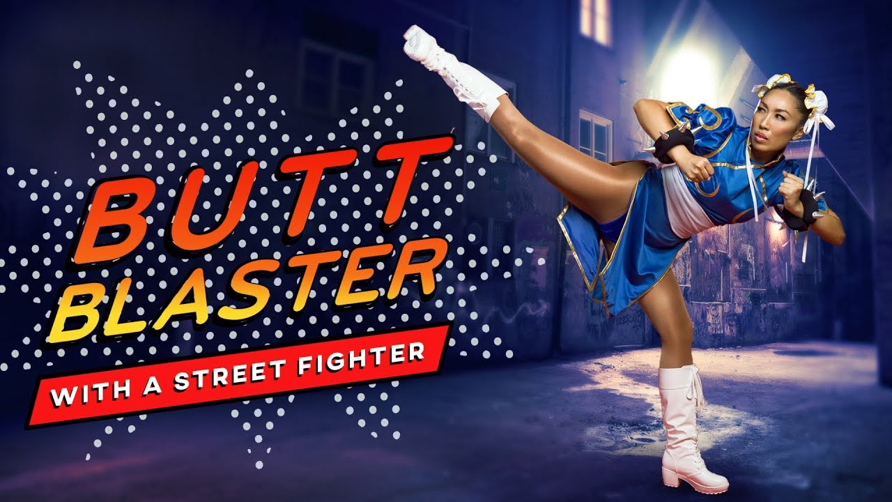 KICK BUTT BLASTER PIIT28 Street Fighter Inspired Workout - Blogilates