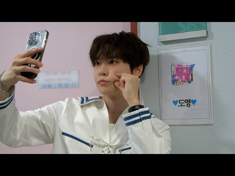 여러분 덕분에 할 수 있었어요! ⸜(｡˃ ᵕ ˂ )⸝♡ | DOYOUNG '안녕, 우주 (Memory)' 음악방송 대기실 비하인드