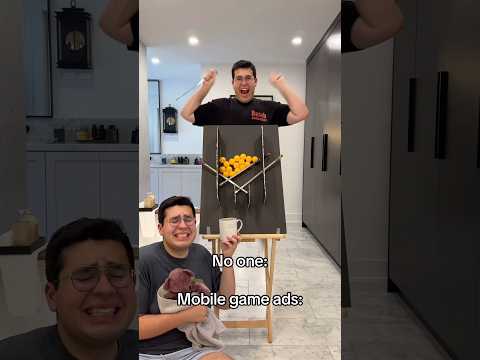 MOBILE GAME ADS BE LIKE… 🤣💀 #shorts #comedy #gaming
