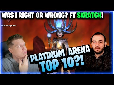 Top 10 Plat Champs?! Was I right about Wythir? ft Skratch! | RAID Shadow Legends