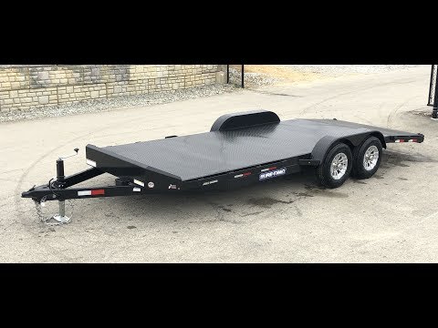 Sure Trac 7x20' Steel Deck Car Hauler Trailer 9900#...