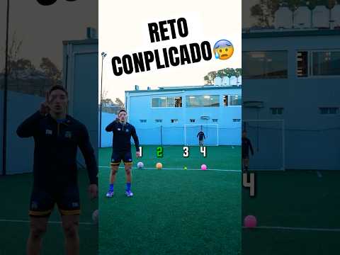 Reto Complica 🤣 ​⁠con Fer de @doufutbolclub  #viralvideo #futbol #soccer #reto #desafíos