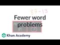 Solving Addition and Subtraction Word Problems Within 100